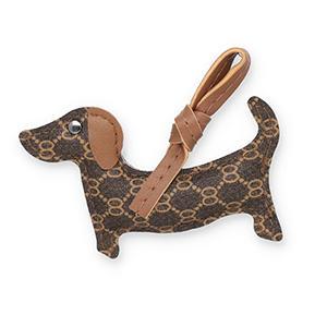 Statement charms dachshund Brown