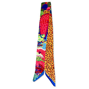 Bandana scarf with sea life Multicolour