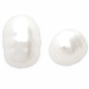 Imitation freshwater pearls rice White