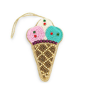 Trendy pendants ice lolly Brown-Multicolour-Gold