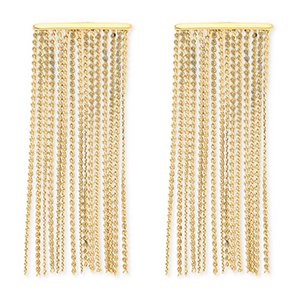 Stainless steel earrings / earpins Gold