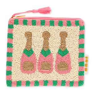 BY31&reg; Pouch champagne Light Pink-Green-Off White-Gold