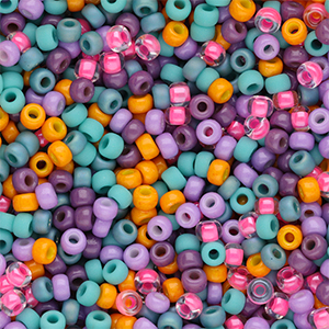 Miyuki seed beads 8/0 Summer Festival mix115