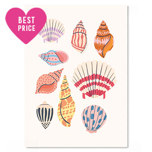 Jewellery cards shell Multicolor