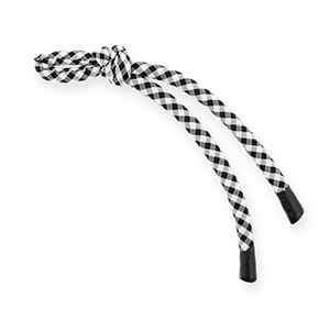 Keychain paracord Black-White