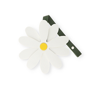 Statement charms flower White-Yellow-Dark Green