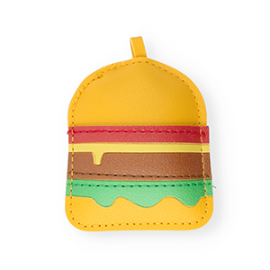 Statement charms hamburger Dark Yellow-Green-Brown-Red