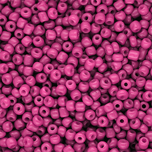 Glass seed beads 8/0 (3mm) Hot Pink