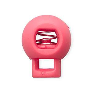 Colourful jewellery findings cord stopper ball Pink