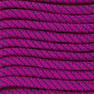 Trendy paracord 6mm Purple-Magenta Pink