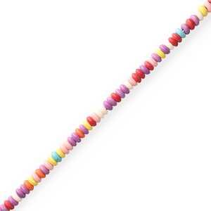 Beads Ceramic rondelle Multicolour