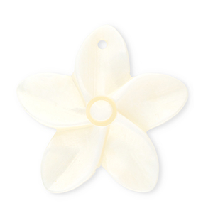 Shell pendants specials flower White