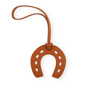 Statement charms horseshoe Brown