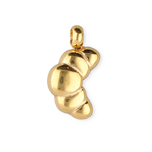 BY31&reg; Stainless steel charms croissant Gold