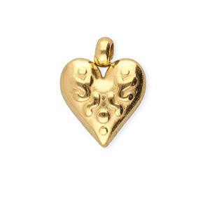 BY31&reg; Stainless steel charms heart Gold