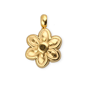 BY31&reg; Stainless steel charms flower Gold