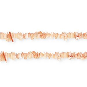 Shell beads chipstone Salmon Orange