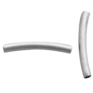 DQ metal findings tube 4x30mm Antique Silver 