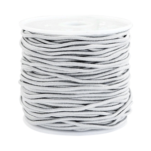 Coloured elastic cord 1.5mm Light Grey