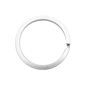 Keychains ring 25mm Antique silver 