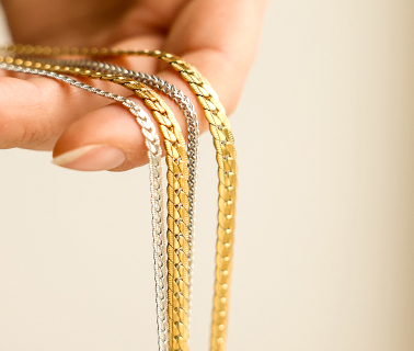 Stainless steel jewellery