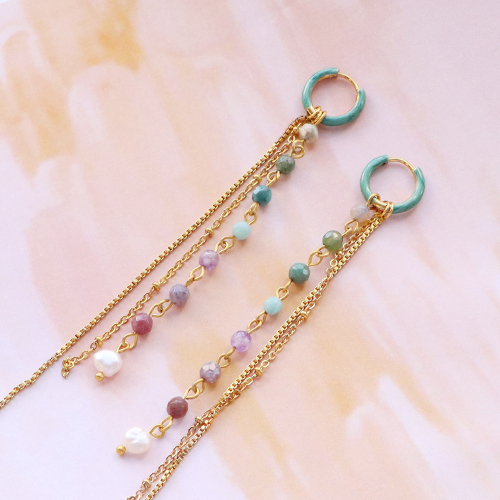 Create gorgeous jewellery with natural stone faceted beads