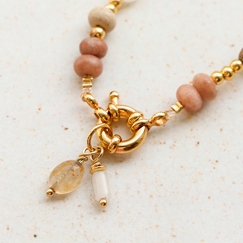 Get started with natural stone beads for various jewellery sets