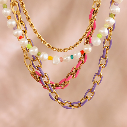 Get creative with stainless steel chains