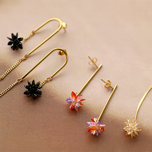 How to use zirconia charms in minimalist jewellery