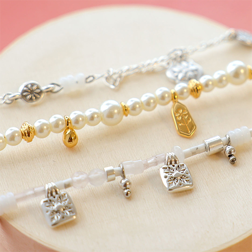 Jewellery inspiration with DQ metal charms