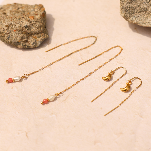 Mix and match with stainless steel earrings and findings