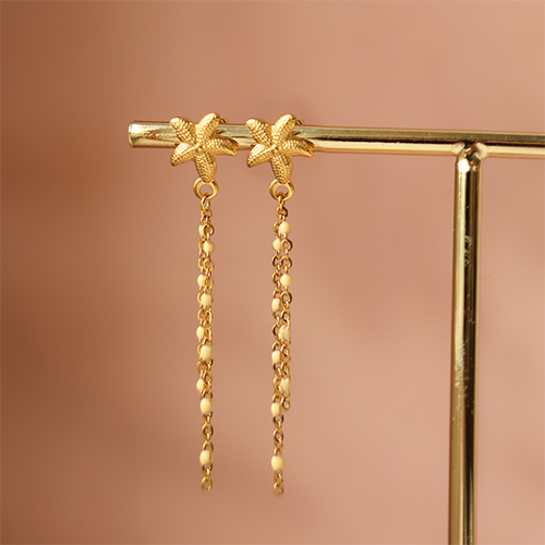 How to present stainless steel earrings