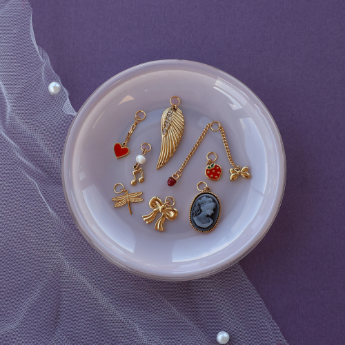 Decorate your jewellery with our stainless steel charms