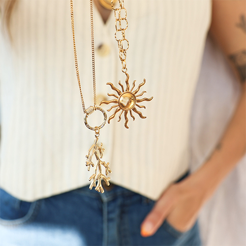 Be inspired! Large stainless steel charms