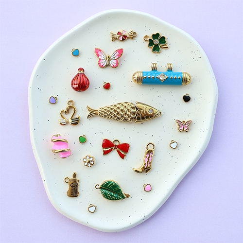 Inspiration with stainless steel charms