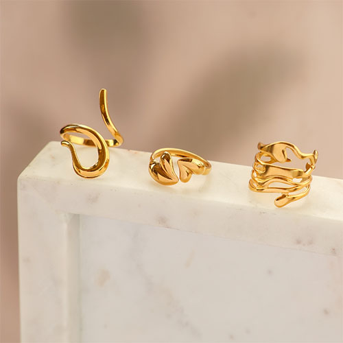 Discover our stunning stainless steel rings