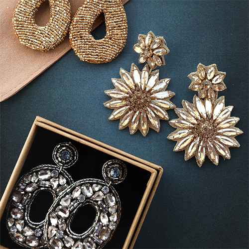 Complete your collection with handmade earrings