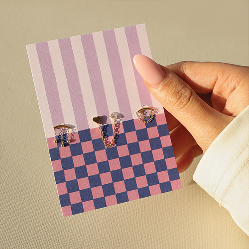 Inspiration time with stainless steel ear piercings