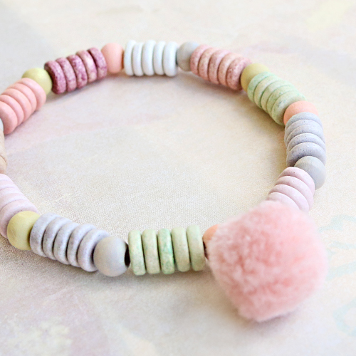 These bracelets in happy colours can be created with DQ Greek ceramic beads, how do you give your own twist to the design?