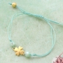Jewellery with mint green Polaris Elements beads and golden details