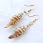 The cutest earrings and necklaces with shell pendants! 