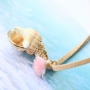 The cutest earrings and necklaces with shell pendants! 