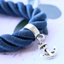 Maritime keychains and bracelets with maritime and weave cord!