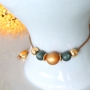 Chic jewellery with Polaris Elements beads in warm colours