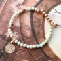 Create startling bracelets and earrings with jasper natural stone beads