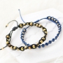 Joyous bracelets with new macram&eacute; bead cord: perfect for the upcoming autumn