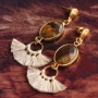 Trendy fringe earrings with new tassels according to the latest trends!