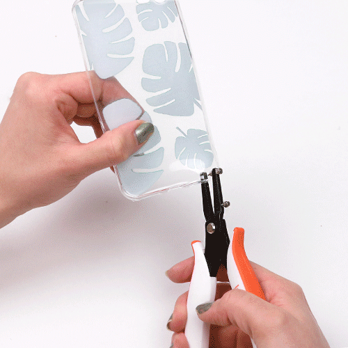 Very easy: phone cords