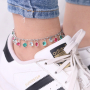 Multiple anklets for this summer