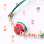 These bracelets with polymer beads will make you very happy